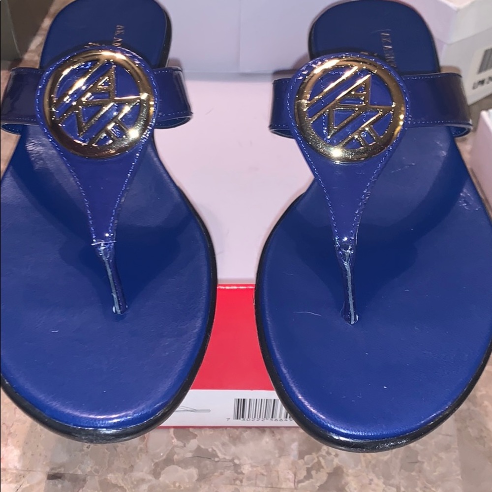 Anne Klein Blue Sandals